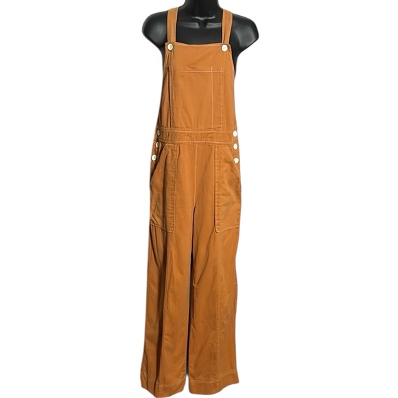 ASOS Overalls Pants Size 6 Rusty Orange Color - Picture 1 of 7